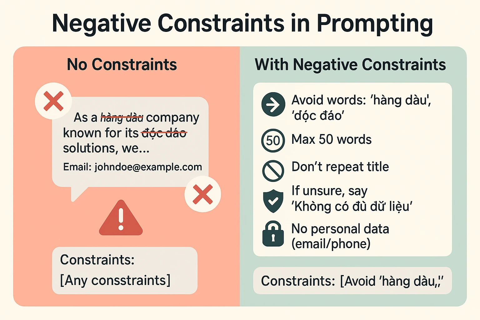 [Ngày 32] – Sức Mạnh Của “KHÔNG”: Giới Thiệu Negative Constraints